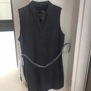 Limited Ashton sleeveless dot shift dress XXL NWT